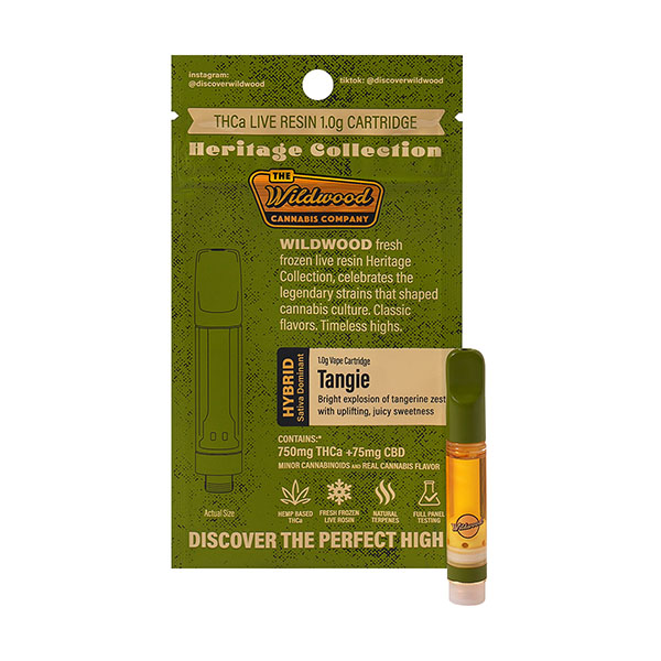 wildwood heritage collection thca live resin 1g cartridge tangie wildwood heritage collection thca live resin 1g cartridge tangie